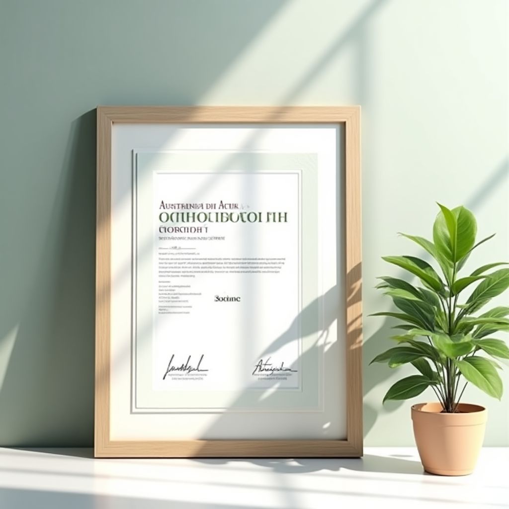 Certificado de contribución al desarrollo sostenible